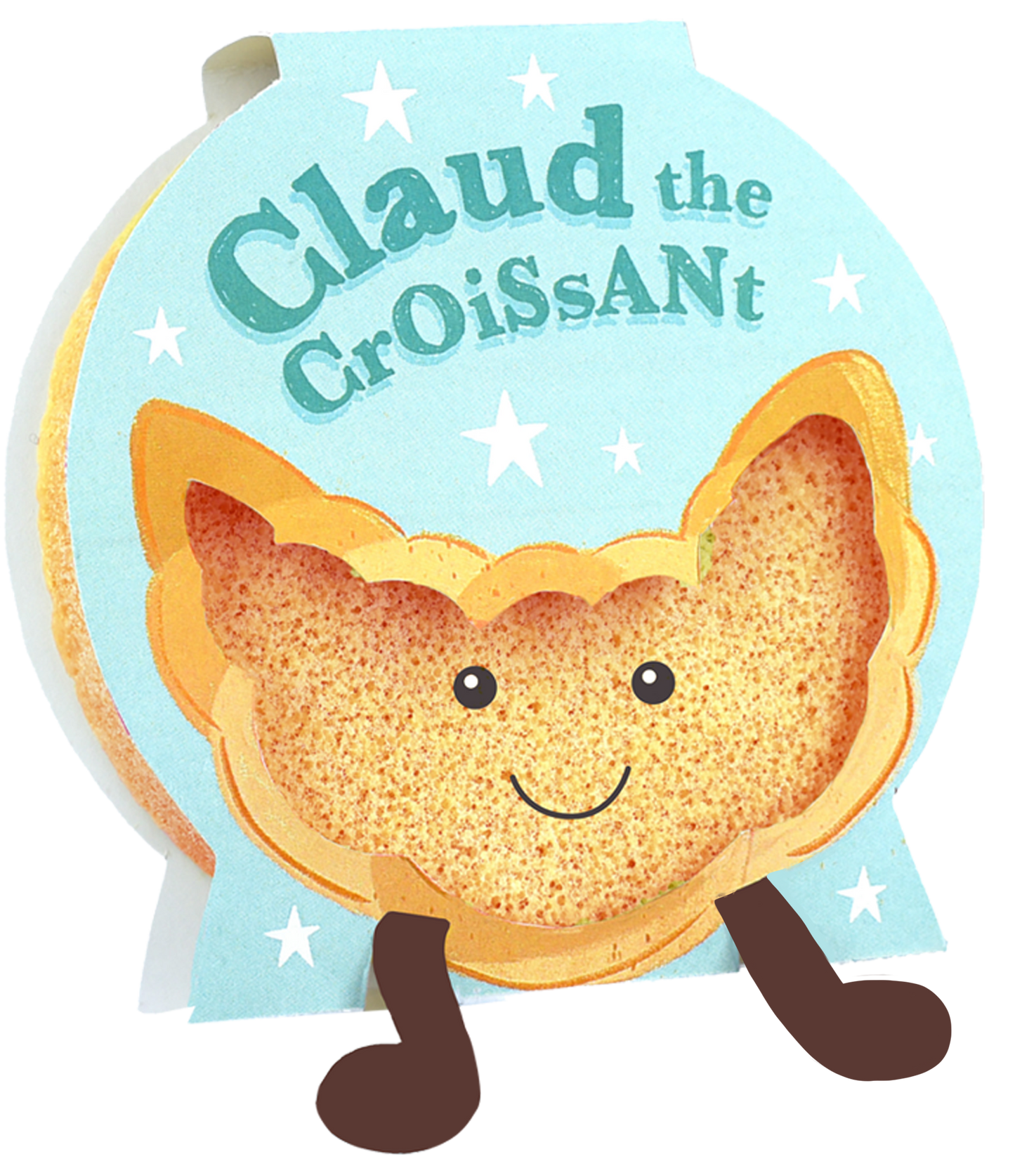 Šveičiamoji dušo kempinė – Claude the Croissant