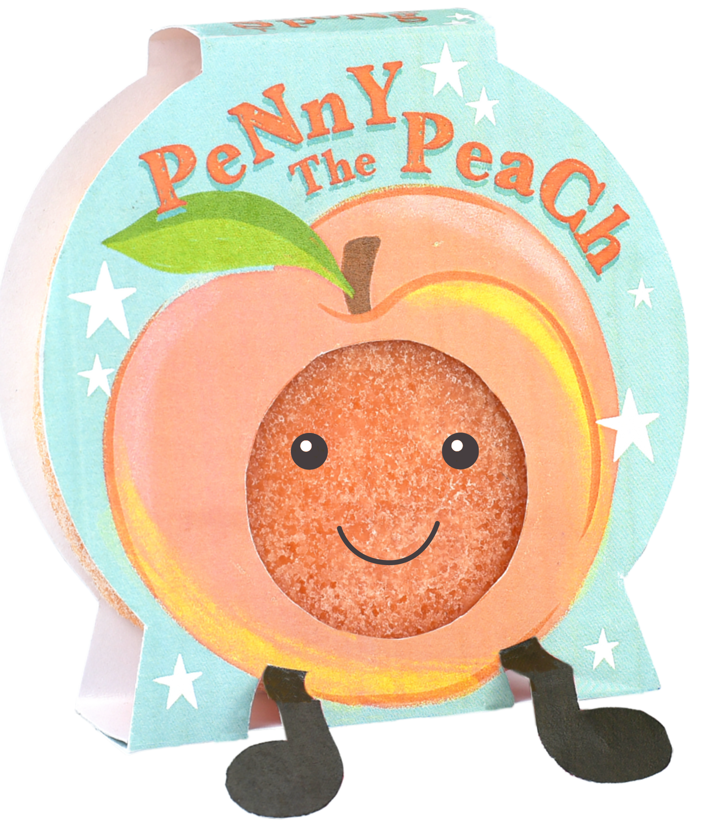 Šveičiamoji dušo kempinė – Penny the Peach - Spa4You