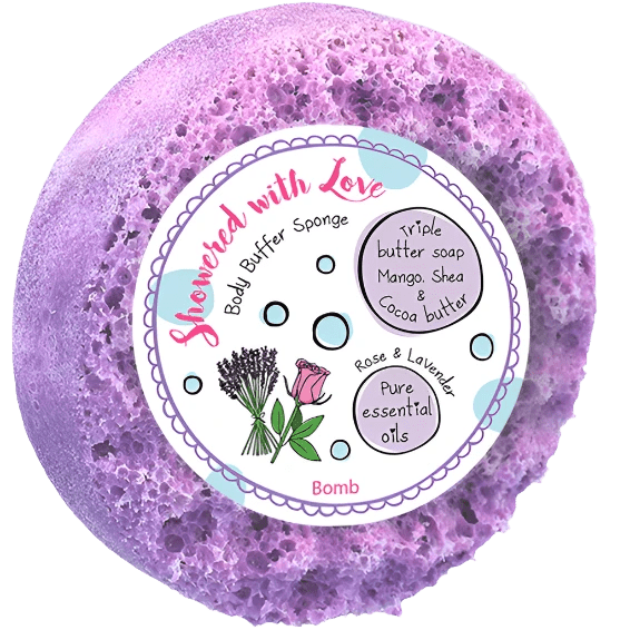 Kūno Šveitimo Dušo Kempinė "Showered with Love" - Spa4You