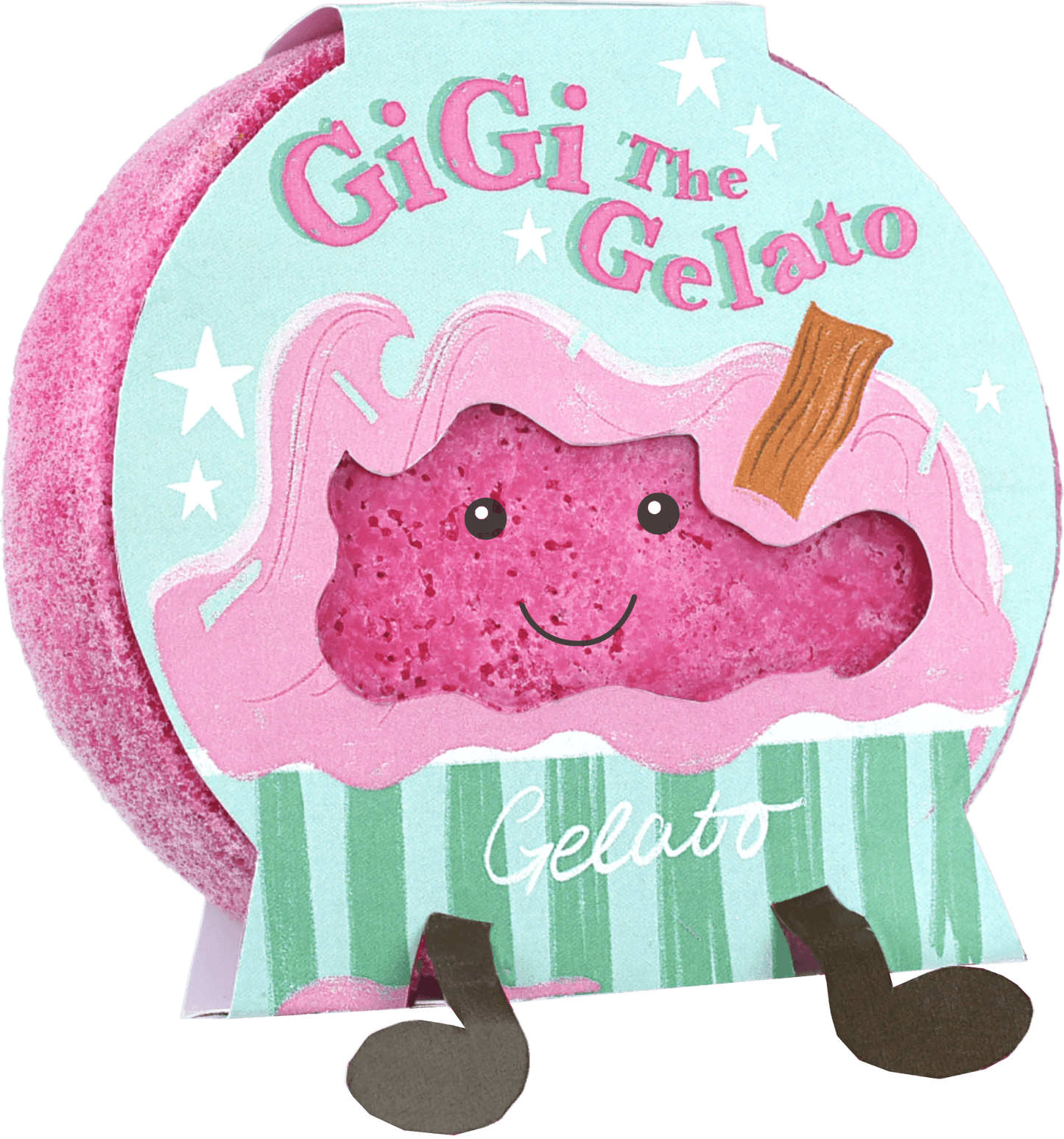 Šveičiamoji dušo kempinė – Gigi the Gelato - Spa4You