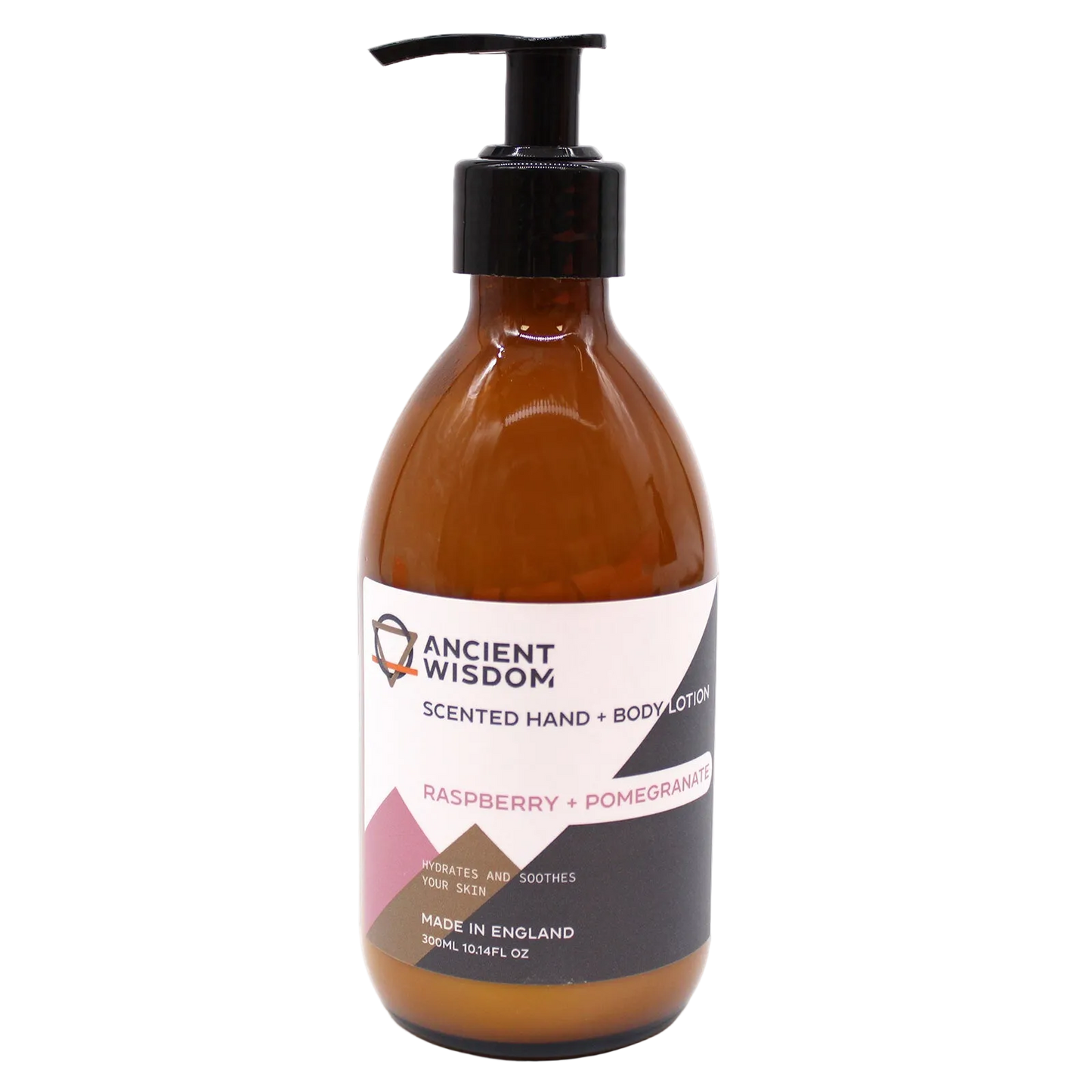 Aromaterapinis Rankų ir Kūno Losjonas – „Avietė ir Granatas“ (300 ml)