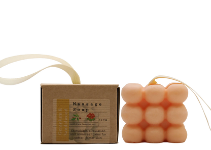 Masažinis muilas „Tea Tree & Aloe Vera“ – Gydomoji Gaiva ir Odos Atstatymas