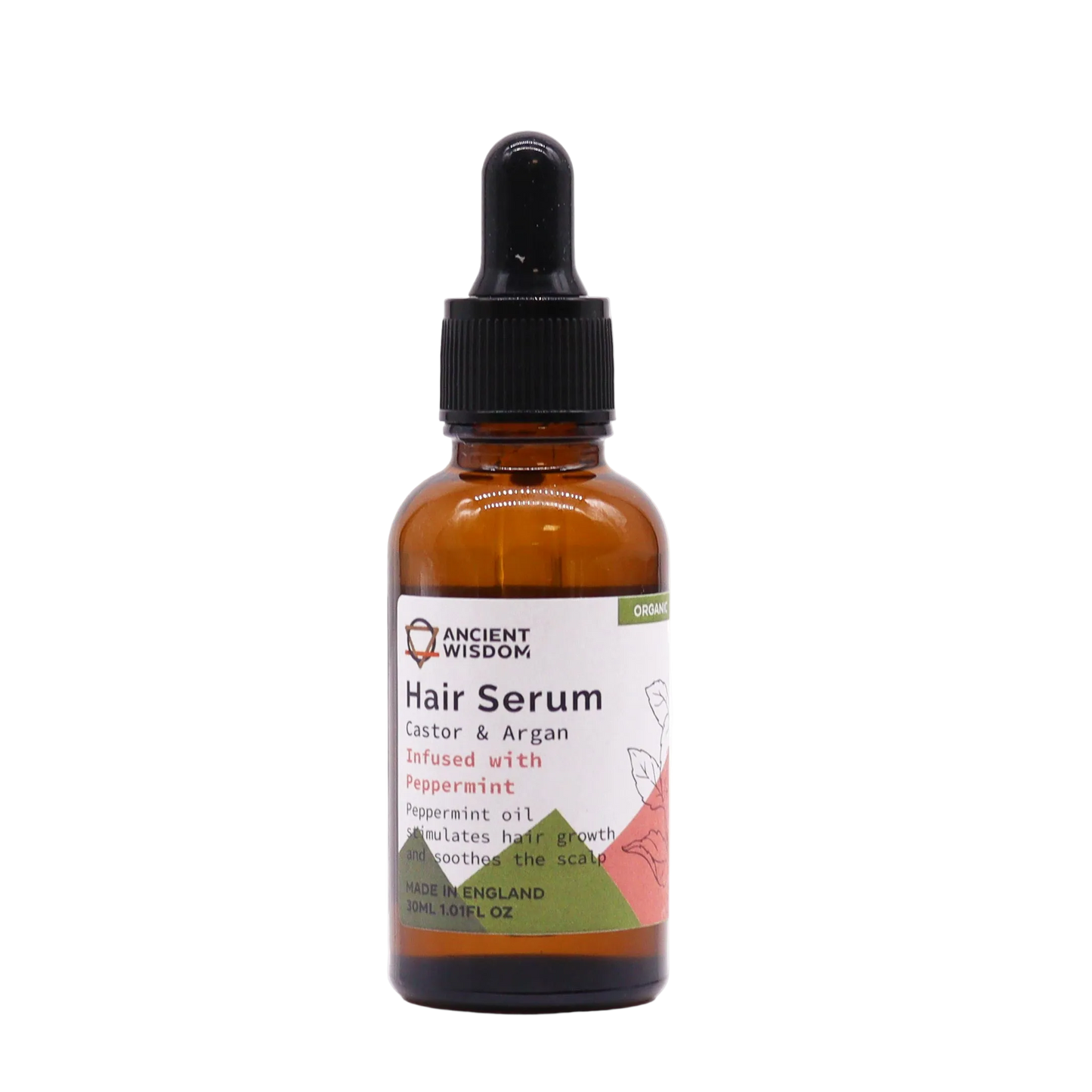 Ekologiškas Plaukų Serumas – „Gaivinanti Vėsa“ (Pipirmėtė)