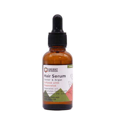 Ekologiškas Plaukų Serumas – „Gaivinanti Vėsa“ (Pipirmėtė)