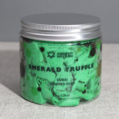 Purus Kreminis Muilas – „Dubai: Emerald Truffle“ (120 g)