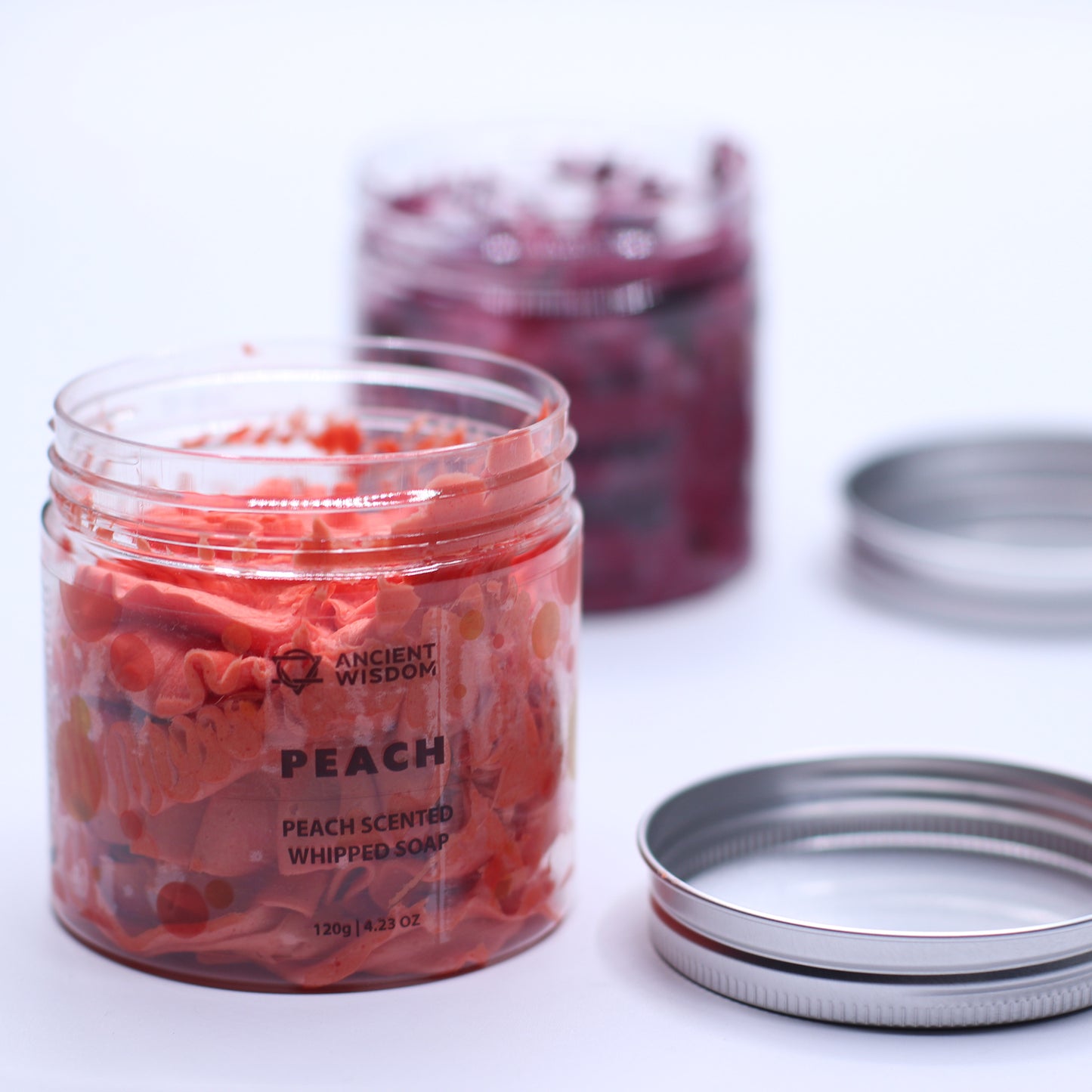 Purus Kreminis Muilas – „Persikas“ (120 g)