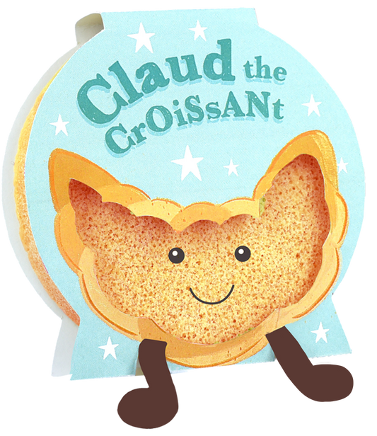 Šveičiamoji dušo kempinė – Claude the Croissant