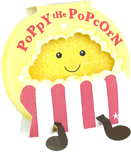 Šveičiamoji dušo kempinė – Poppy the Popcorn