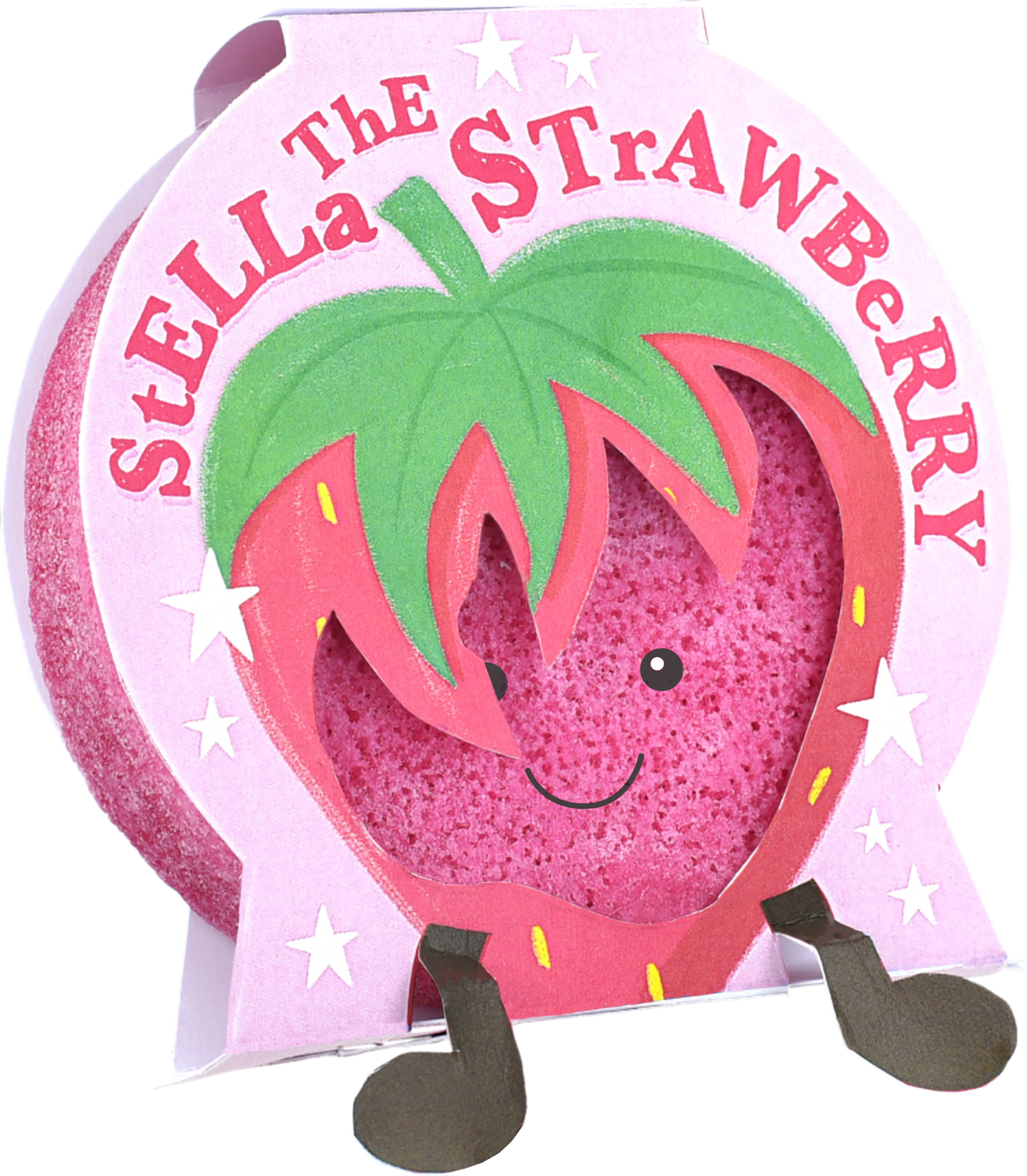 Šveičiamoji dušo kempinė – Stella the Strawberry