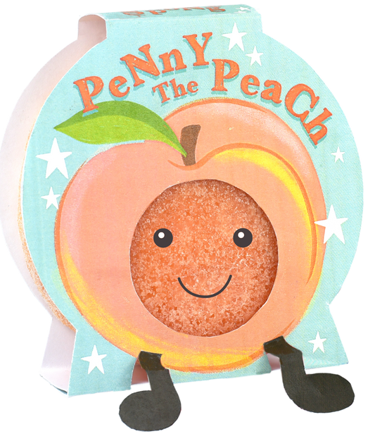 Šveičiamoji dušo kempinė – Penny the Peach - Spa4You