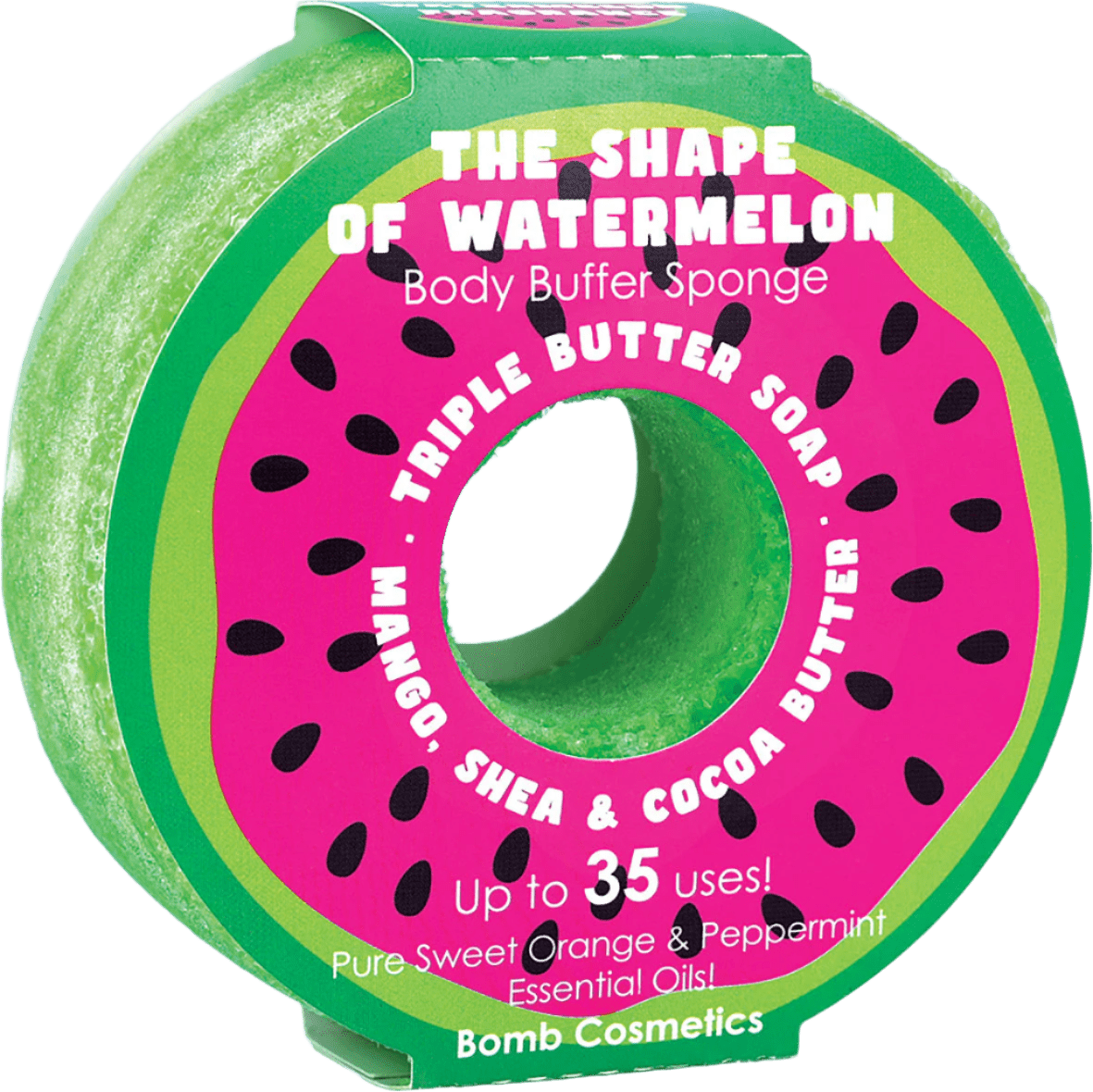 Kūno Šveitimo Dušo Kempinė "The Shape of Watermelon" - Spa4You