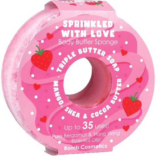 Kūno Šveitimo Kempinė "Sprinkled with Love" - Spa4You