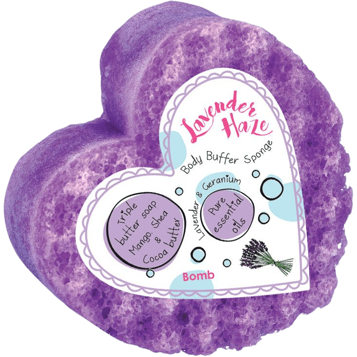 Kūno Šveitimo Muilo Kempinė "Lavender Haze" - Spa4You