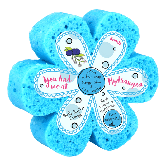Kūno Šveitimo Muilo Kempinė "You Had Me At Hydangea" - Spa4You